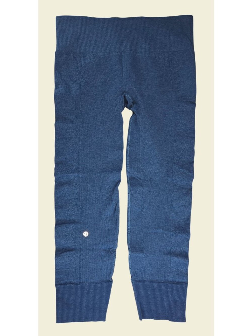 Lululemon Athletica Navy Crop High-Waisted Leggings Size 10